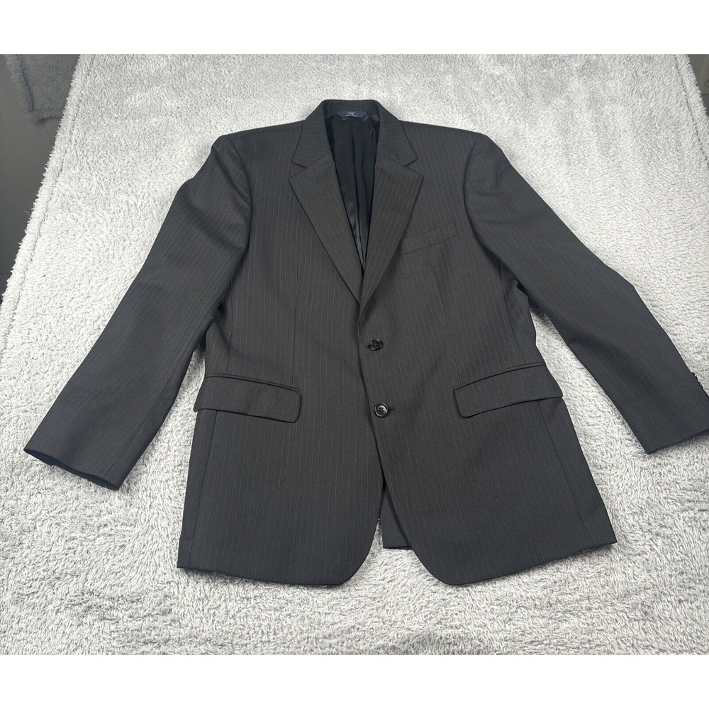 346 Brooks Brothers‎ Sport Coat Mens 42 Striped Wool Stretch Blazer Jacket